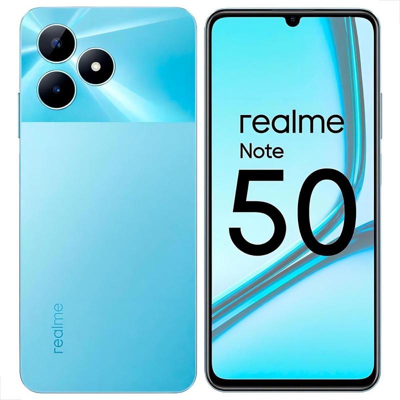 スマートフォン本体 Realme Note 50 3GB 64GB Smartphone Realme Note 50 4G 64GB 3GB RAM KaBuM